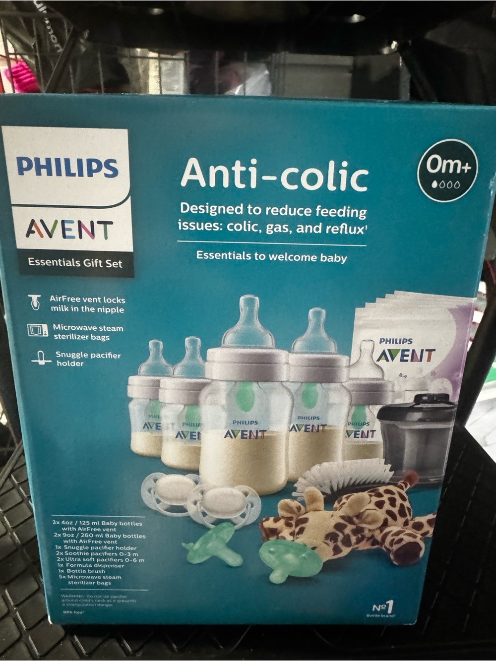 Philips AVENT Anti-colic Baby Bottle Gift Set - NWT
